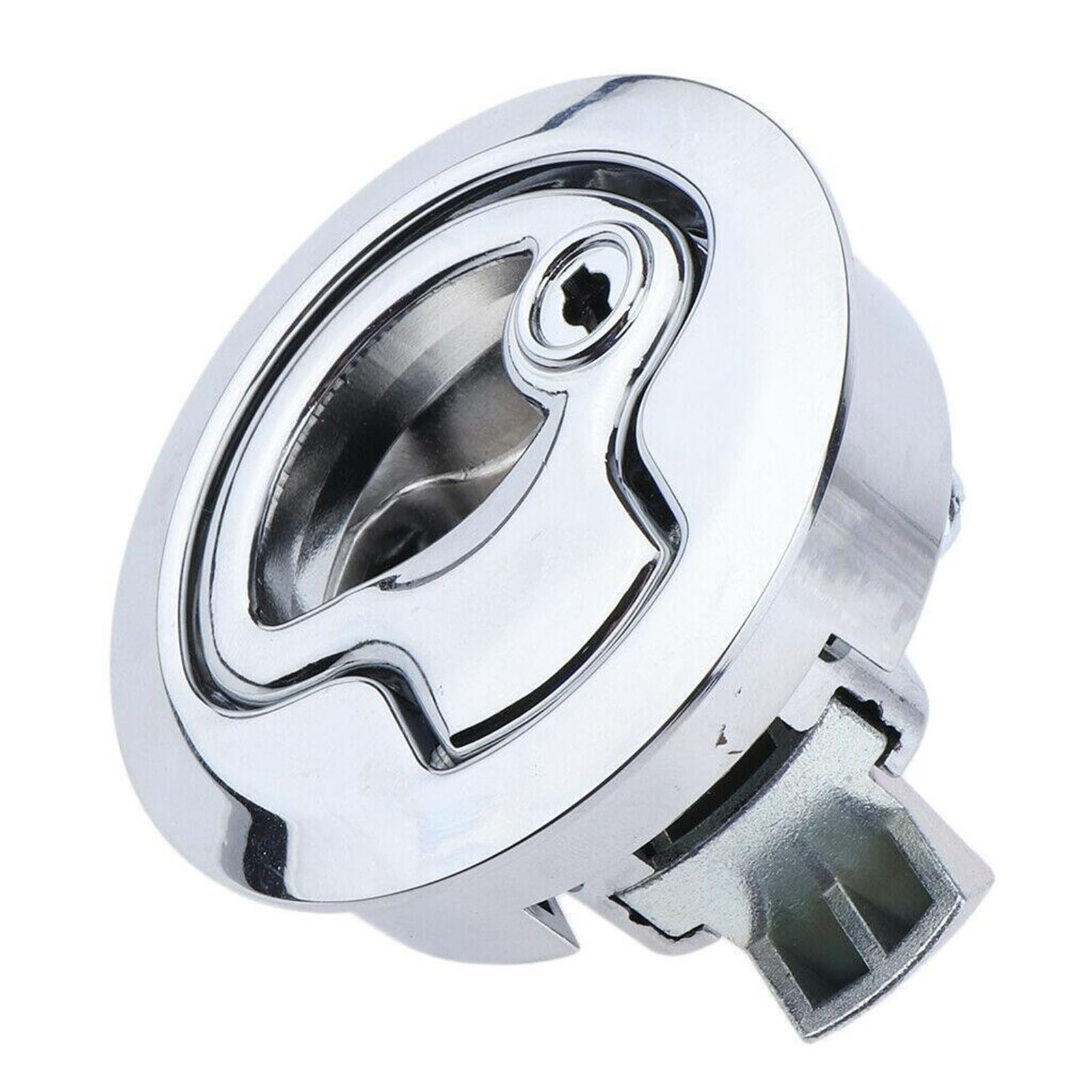 Boucle de sol ronde en alliage de zinc pour trappe et pont de bateau