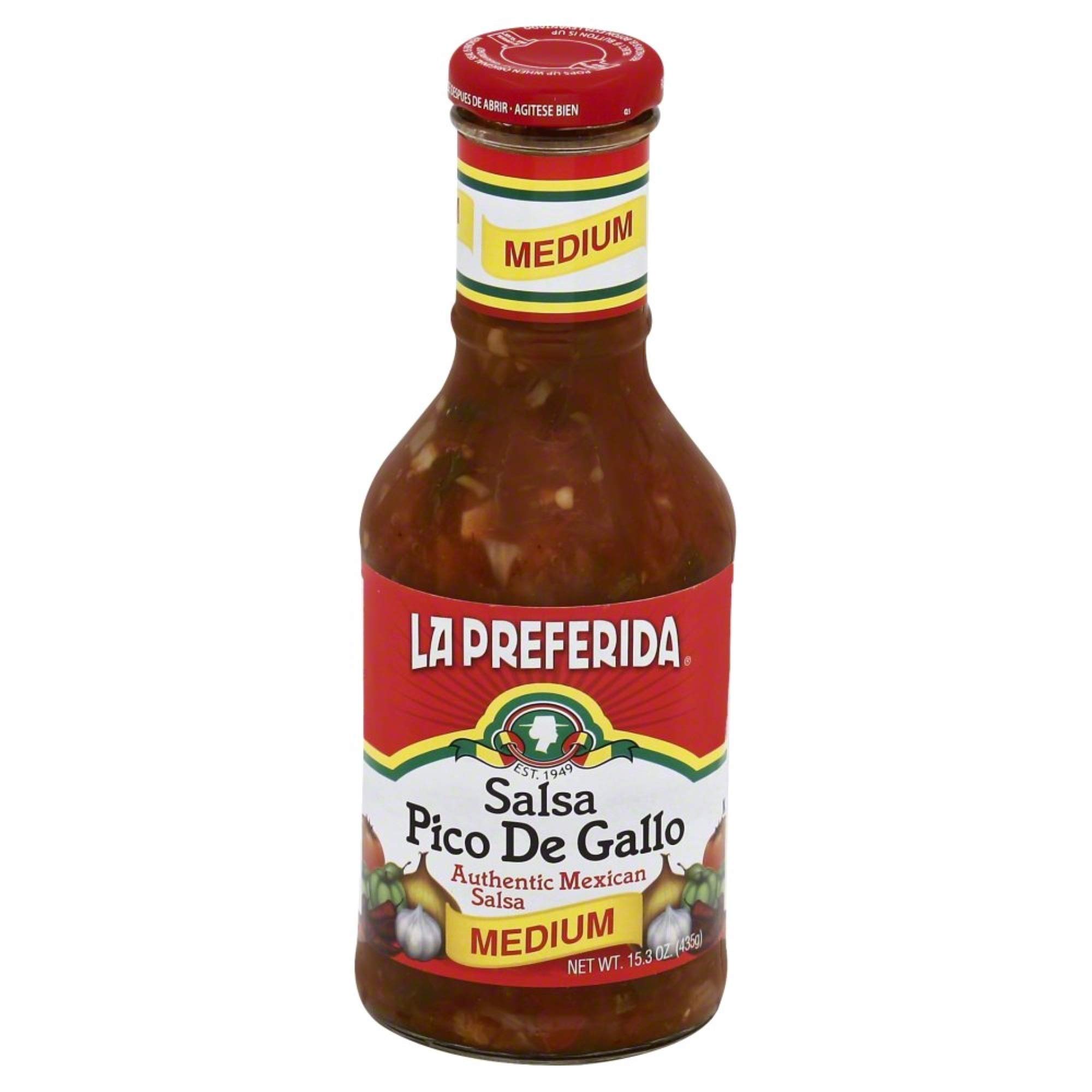 La Preferida Salsa Pico De Gallo Medium 15.3 Oz