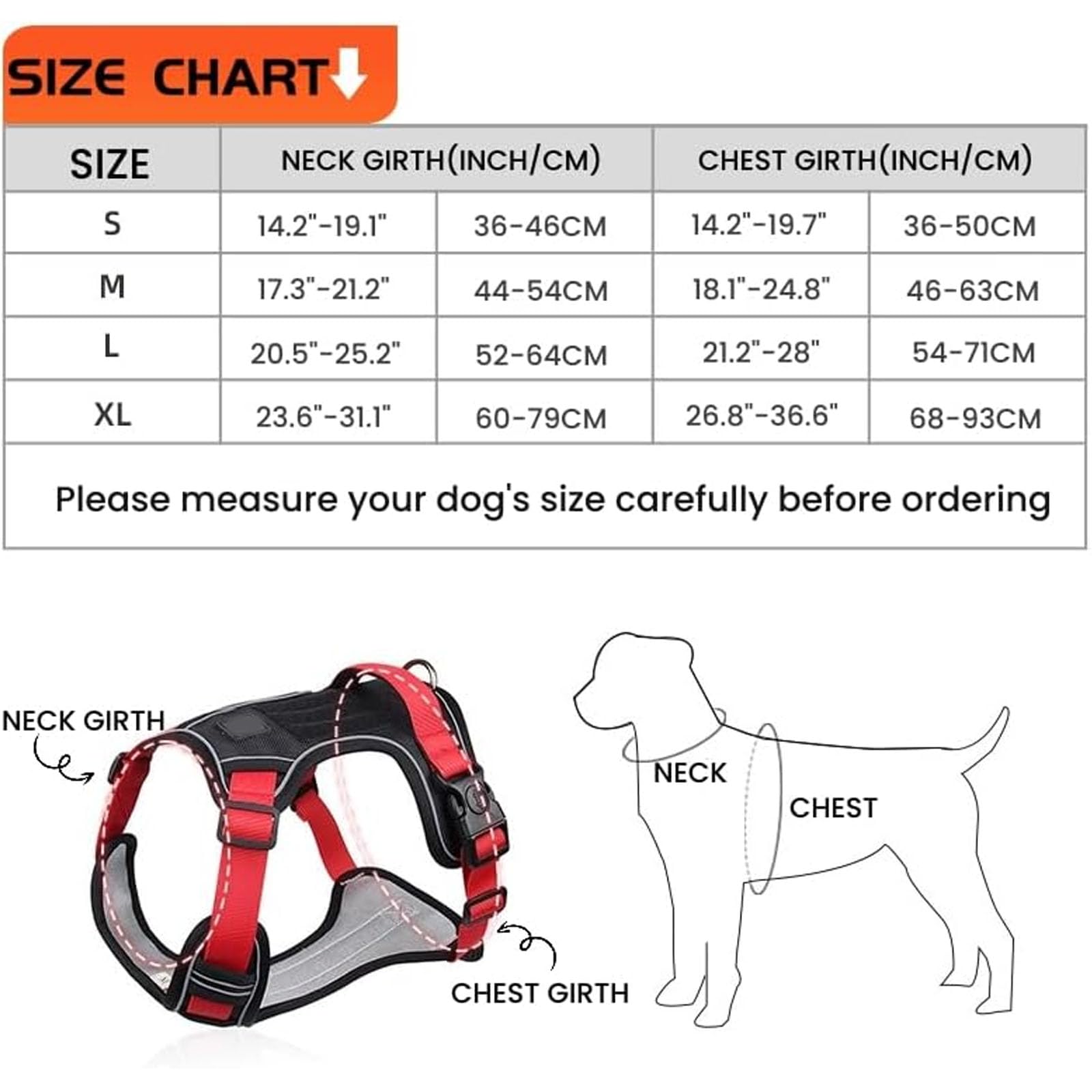 Arnés para Perros Pequeños, Medianos Y Grandes, Antitirones, con Tiras Reflectantes Y Asa De Control, Ajustable Y Cómodo para Pasear Y Entrenar,Púrpura,XL