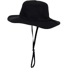 SwimZip Girls Wide Brim Sun Hat - UPF 50+ Sun Protection