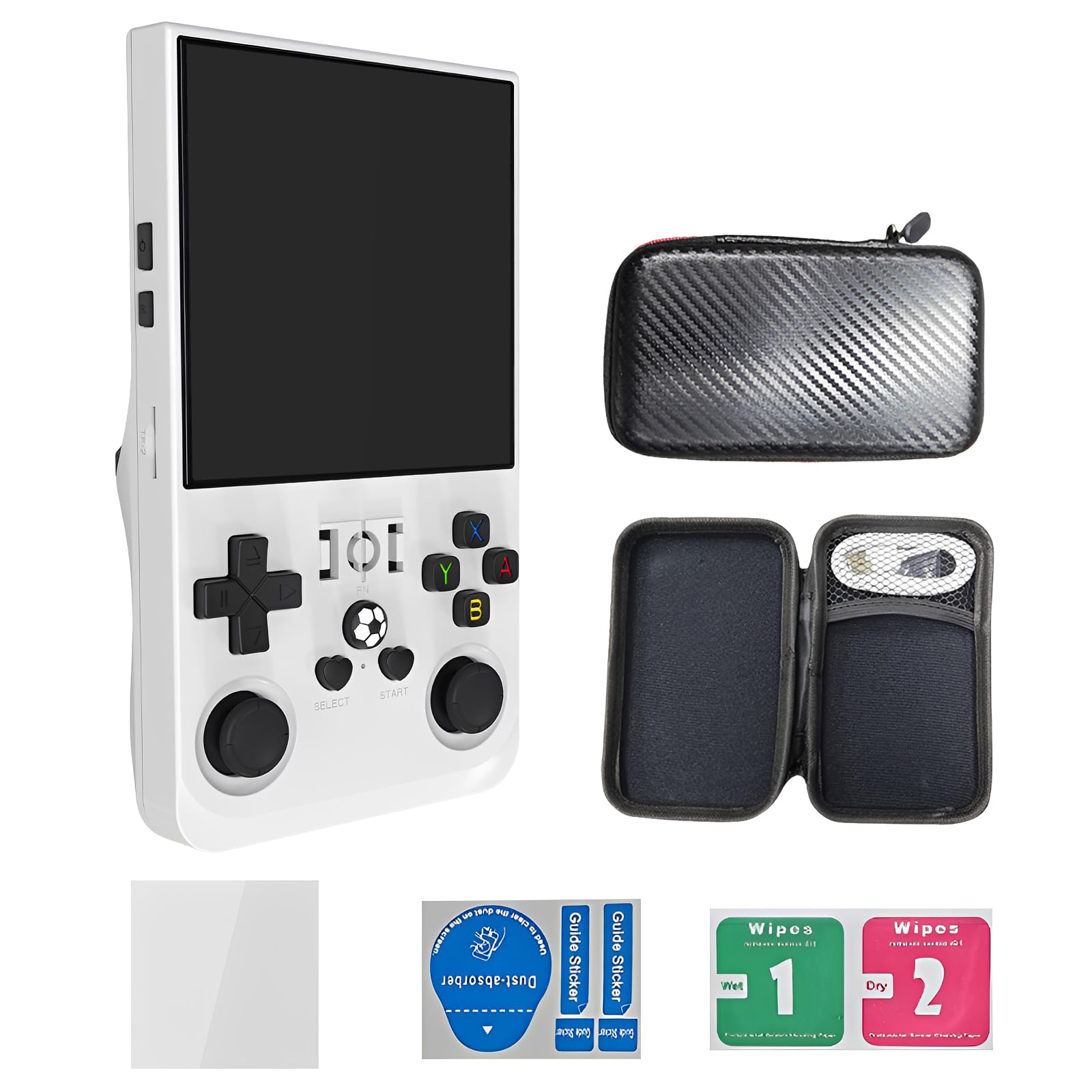 Console portatile con display da 4 pollici e doppio joystick open source