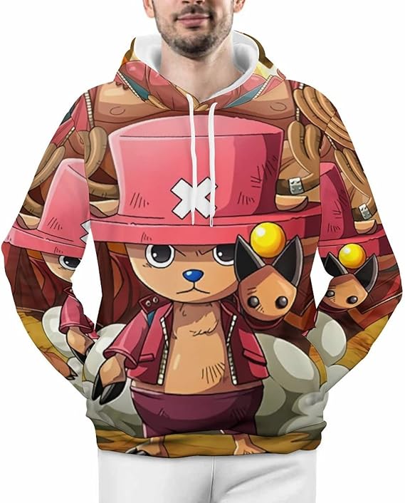 Amazon Co Jp トニートニーチョッパー2 メンズフード付きセータースポーツスウェットシャツ カジュアルフード付きスウェットシャツ 長袖 防寒 応援服 暖かい プルオーバー おしゃれ 男女兼用 フード付きスウェットシャツ 服 ファッション小物