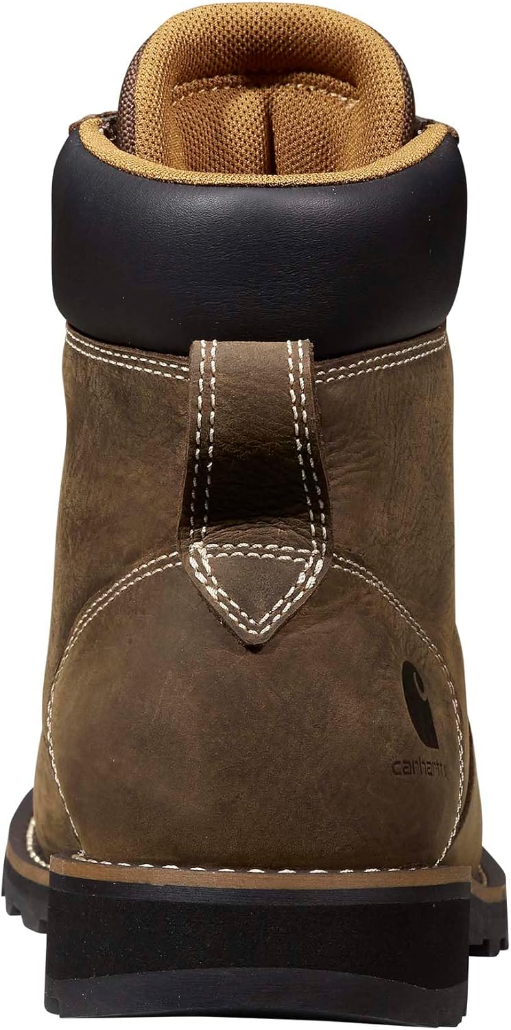 Carhartt Women's Frontier 6" Steel Toe Work Boot Water Resistant Leather Safety Footwear with Slip Resistant Outsole - Image 6