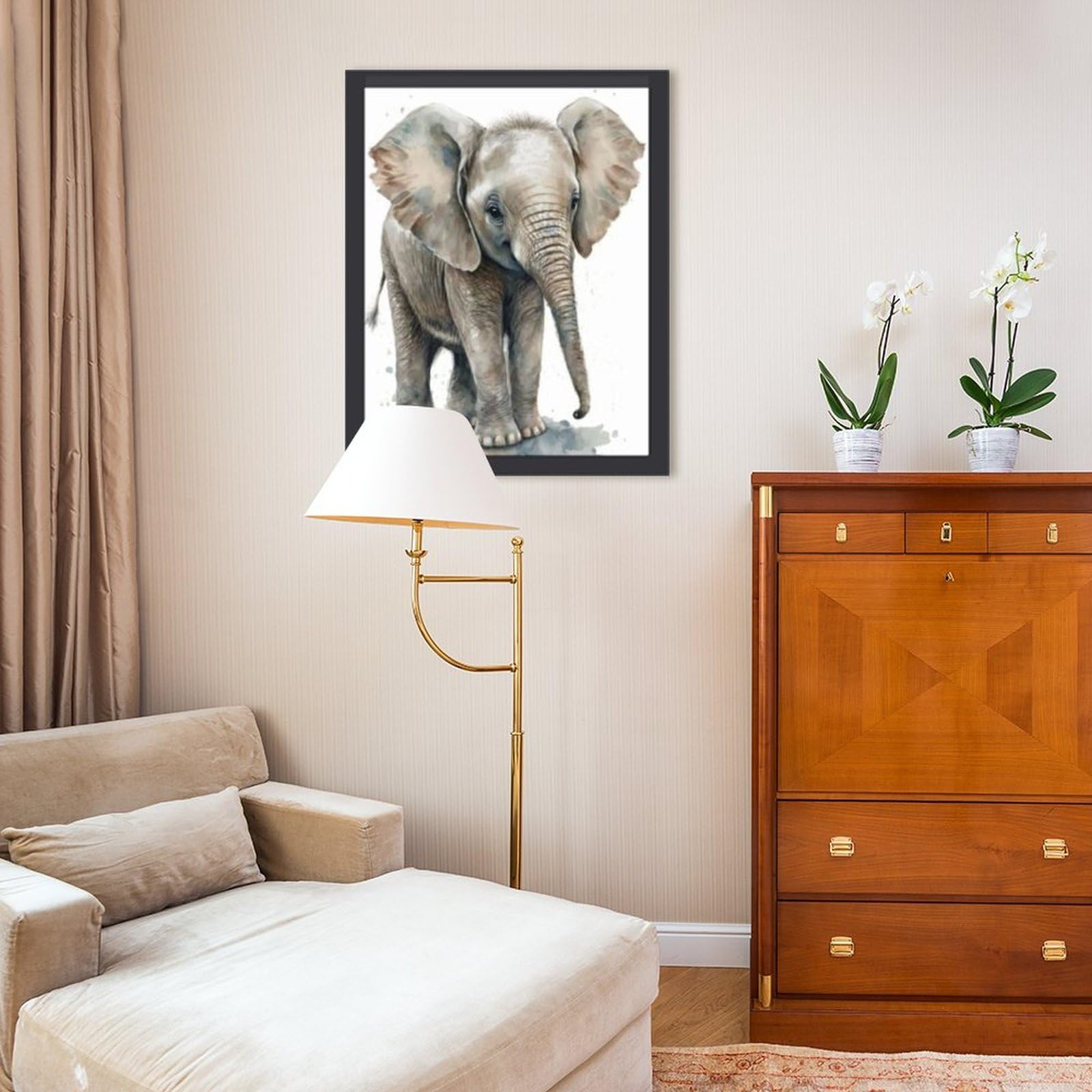 赤ちゃんのインテリア／アート ポニーのプリント可能な壁アート - 保育園や子供向けの赤ちゃん動物の