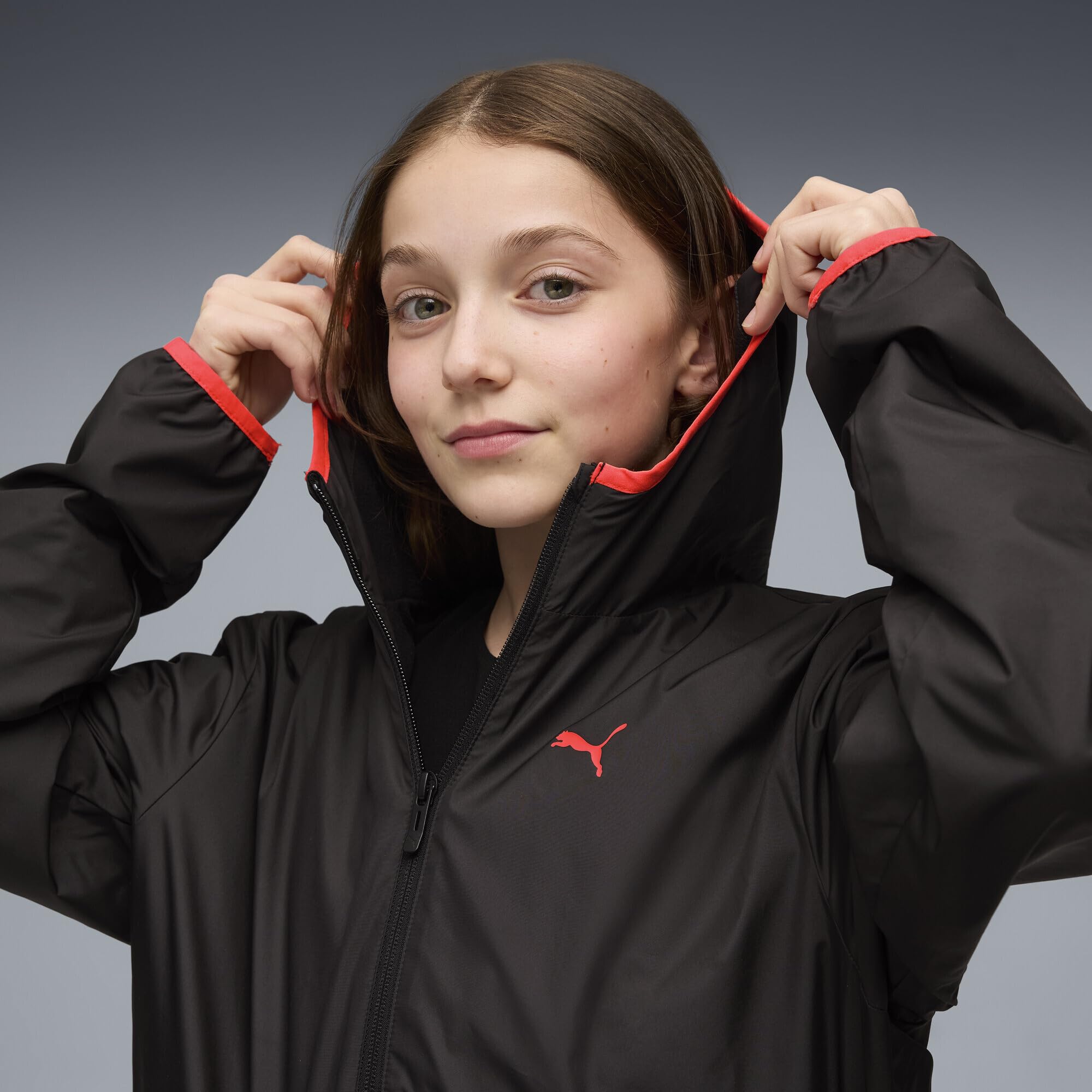 PUMA Fleece Lined Windbreaker Abrigo Unisex niños (Pack de 1)