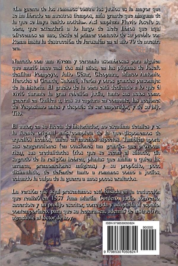 Miniatura 2 de La Guerra de los Judíos Corregido y adaptado al español contemporáneo (Spanish Edition)