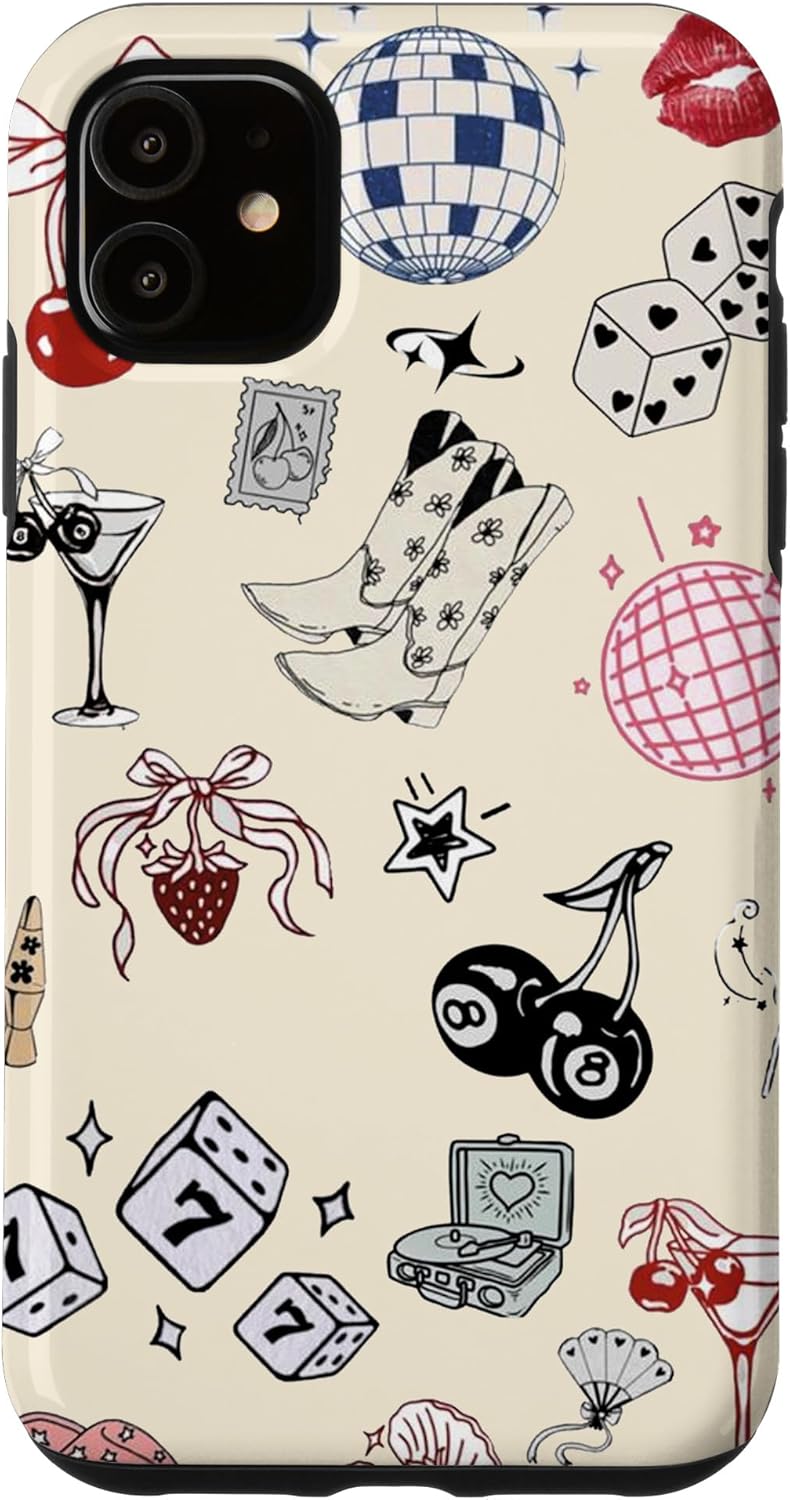Aesthetic Vintage Coastal Cowgirl Preppy Collage Case for iPhone 7 Plus/8 Plus