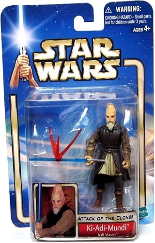 Star Wars, Colección Saga 2002, figura de acción Ki-Adi Mundi #44, 3.75 pulgadas