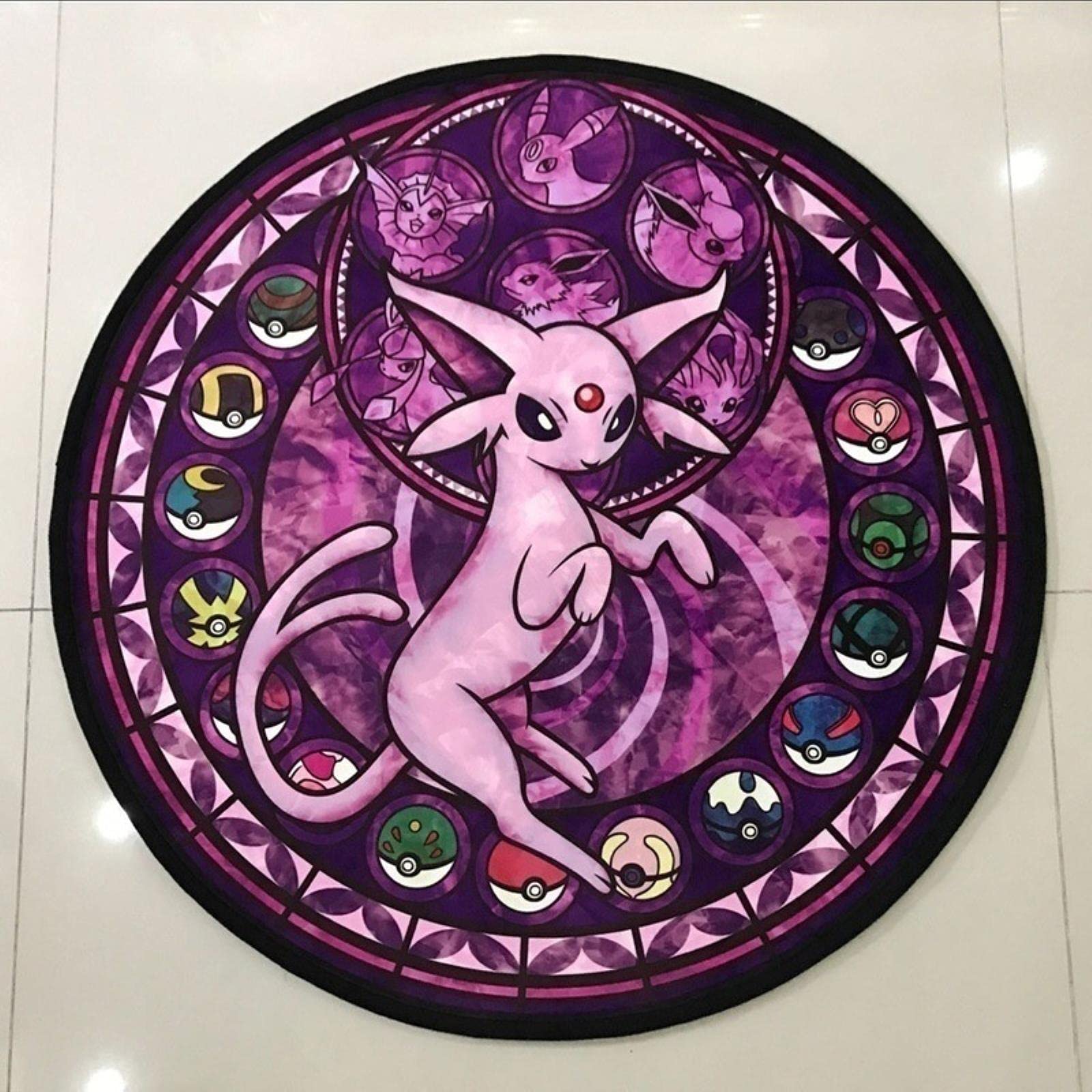 Amazon｜ポケモンアニマルフロアカーペット厚手のソフトエリアラグ 