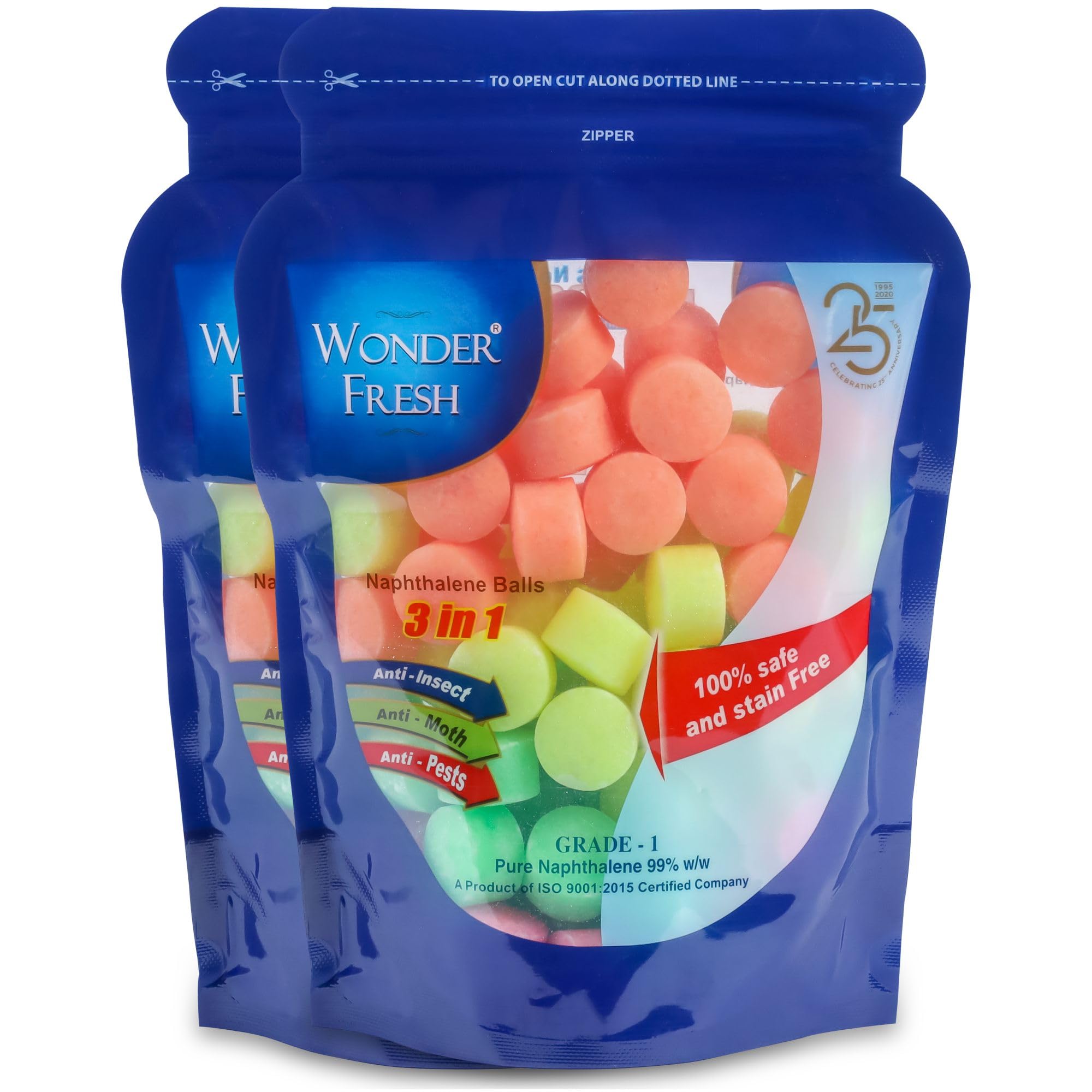Naphthalene Balls | Phenyl Goli | Mothballs for Home & Commercial Use | Naphthalene Balls for Wardrobe, Bathroom, Bookselves, Drawers, Wash Basin - 500g (Pack Of 2) Multicolor-image-33