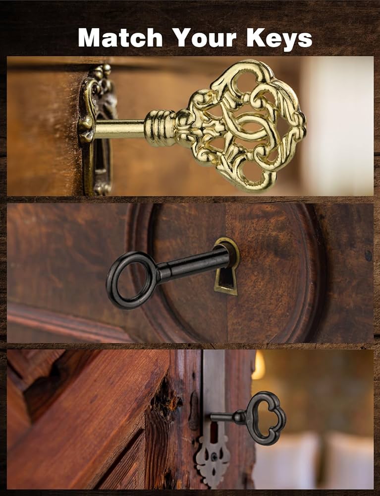 Skeleton Key Set, 26-Key Universal Replacement Skeleton Keys