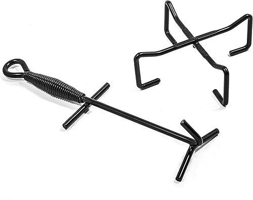 El elevador de tapa de horno holandés de hierro fundido de campamento y acabado plegable para horno holandés se puede utilizar como salvamanteles,