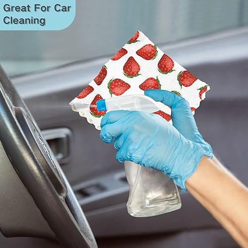 Miniatura 4 de Tatenale Juego de 6 paños de cocina reutilizables súper absorbentes para lavar platos, autos y hogar, lavables a máquina