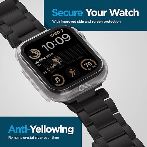 Miniatura 10 de Case-Mate Funda para Apple Watch con protector de pantalla de vidrio templado integrado para Apple Watch Series 6 5 4 1575in vidrio templado ultra