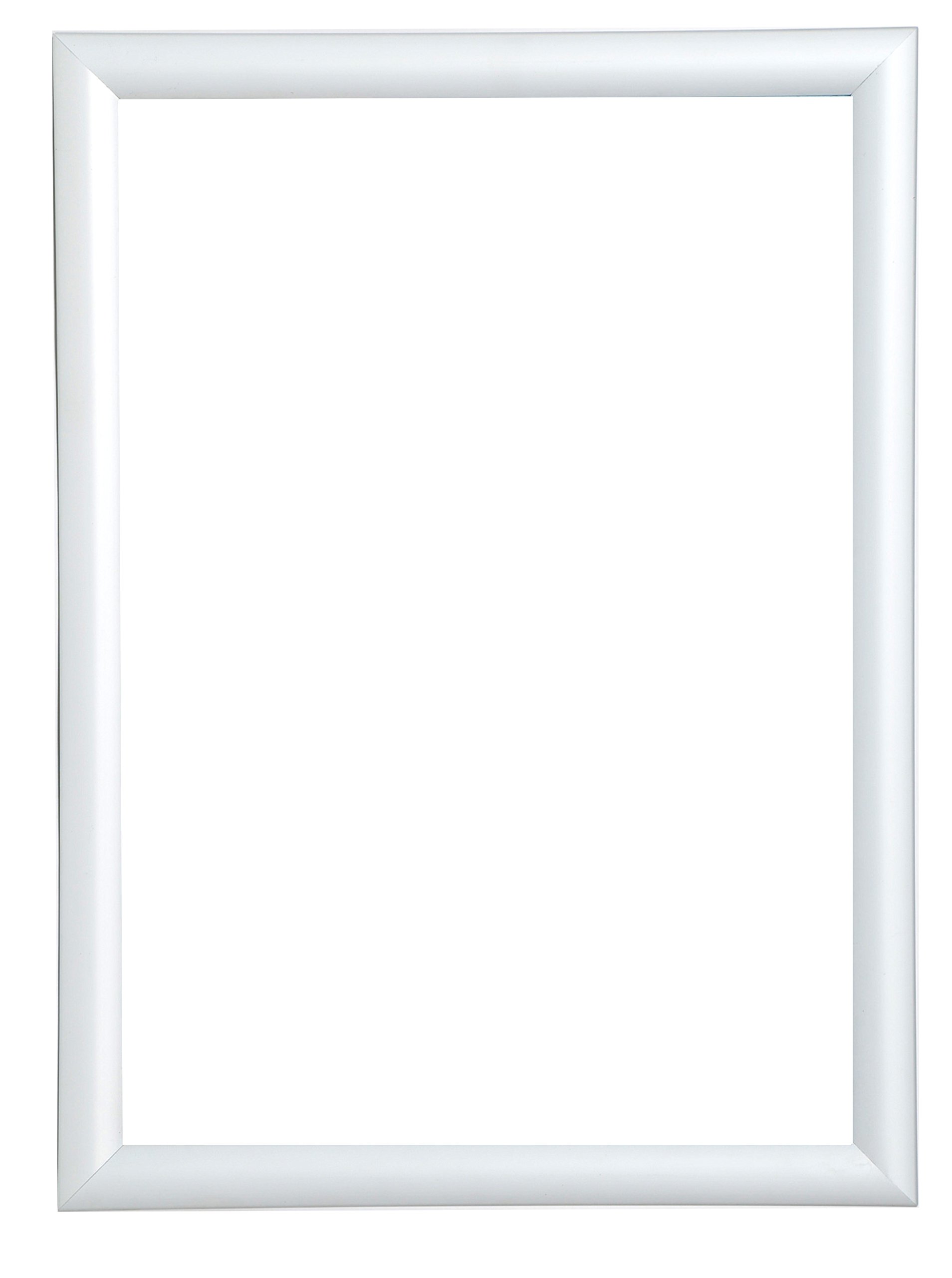 Signware White 25mm Snap Frame Poster Holder 8 Sizes (A4)