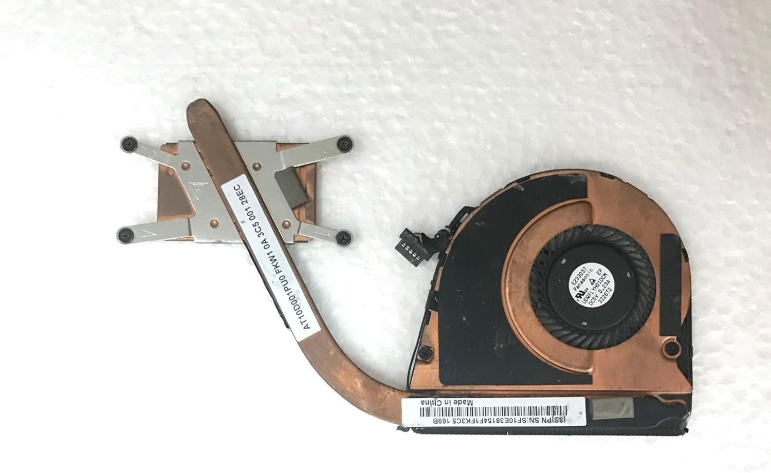 Nbparts New For Lenovo Thinkpad Yoga S1 YOGA 12 CPU Cooling Fan with Heatsink 04X6440 00HT721 00HT722