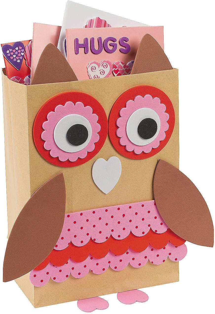 Valentine Card Holder Craft Kit Makes 12 Toys & Games