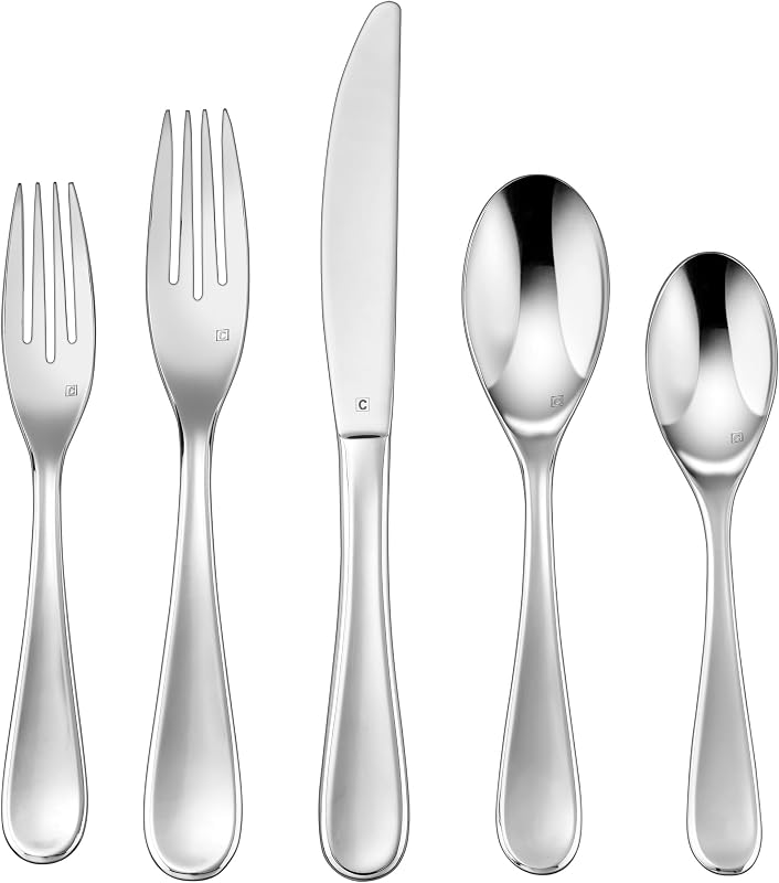 Cuisinart Flatware Elite Maree Collection, Silver, CFE-MA20