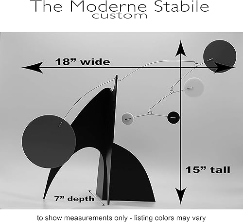 Miniatura 3 de Delightful Moderne Art Stabile by Atomic Mobiles - Mid Century Modern Retro Style Inspired by Midcentury Style