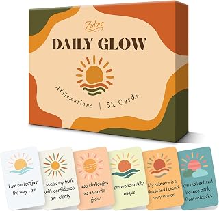 Daily Glow Affirmation Cards - 52 Cards