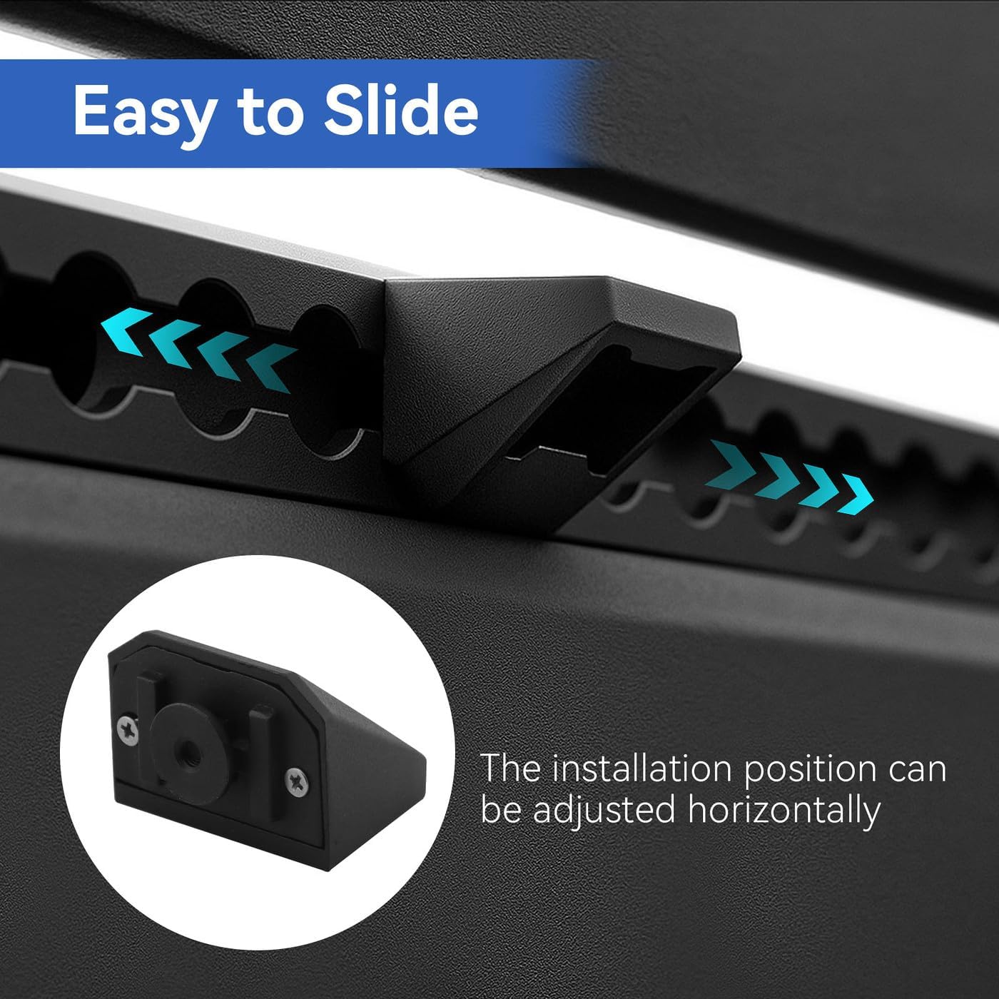 Cybertruck L Track Bottle Opener Accessory Heavy Duty 2024 Cybertruck Bed Rail Compatible Premium Metal Car Accessory 2PCS