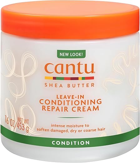 cantu shea butter leave in conditioning repair cream 453g