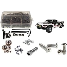 RCScrewZ Stainless Steel Screw Kit los065 compatible with Losi 5ive-T 1/5th Gas 4WD #LOSB0019 / #LOSB0024 Roller Short Course Truck