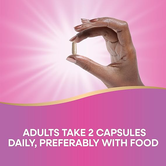 Nature's Way Wild Yam Root Capsules, Women's Traditional Health Support*, 700 mg per 2-Capsule Serving, Non-GMO Project Verified, 100 Vegan Capsules (Packaging May Vary)