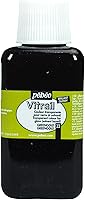 Vista 8 de Pebeo Vitrail, pintura efecto vitral, botella de 8.5 fl oz, color negro, 8.45 onzas líquidas (paquete de 1)
