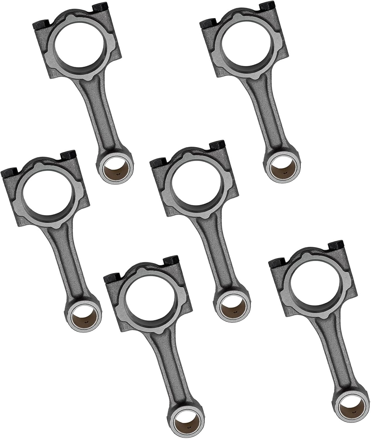 Connecting Rod 1G700-22010 1G70022010 Suitable for Kubota D905 D1005 D1105 V1305 V1505 Engine 6PCS