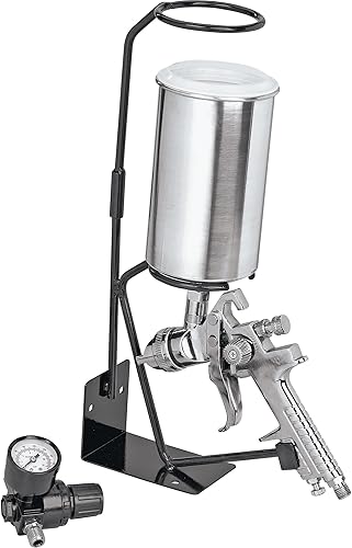 Miniatura 5 de Pistola de pulverización de alimentación por gravedad HVLP de 0.067 in