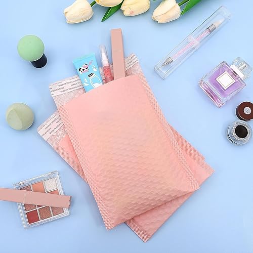 Miniatura 6 de 100 sobres acolchados de burbujas, sobres de burbujas de 5 x 8 pulgadas, bolsas de envío autoselladas, sobres de envío de burbujas, sobres de correo