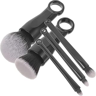 TEHAUX Portable 5pcs Makeup Brush Set, Ultra-...