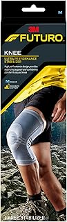 Ultra Performance Knee Stabilizer Medium size, 1 unit/pack | Grey color | 48190ENR | High performance design provides stabilizing support, cushioning comfort to injured knee | Knee Support