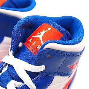 NIKE Air Jordan 1 Mid ホワイト/ターコイズ / オレンジ Nike MEN'S Air Jordan 1 Mid SE Electro Orange SIZE 10.5 AJ1