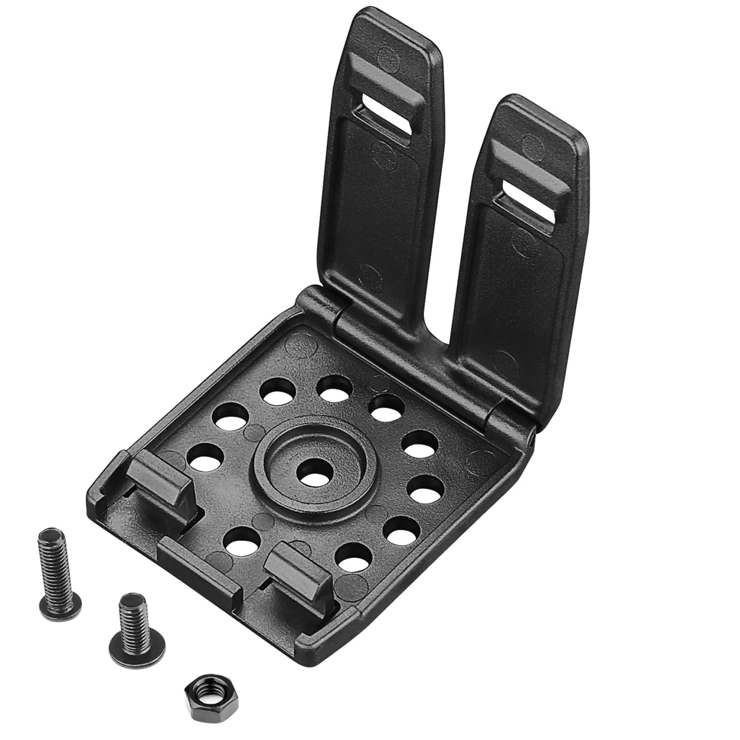 GUN & FLOWER MOLLE Adapter - Ultra-Strong Compact Gearwheel Design for Holsters, Mag Pouches, Tactical Attachments - Fits 1.5