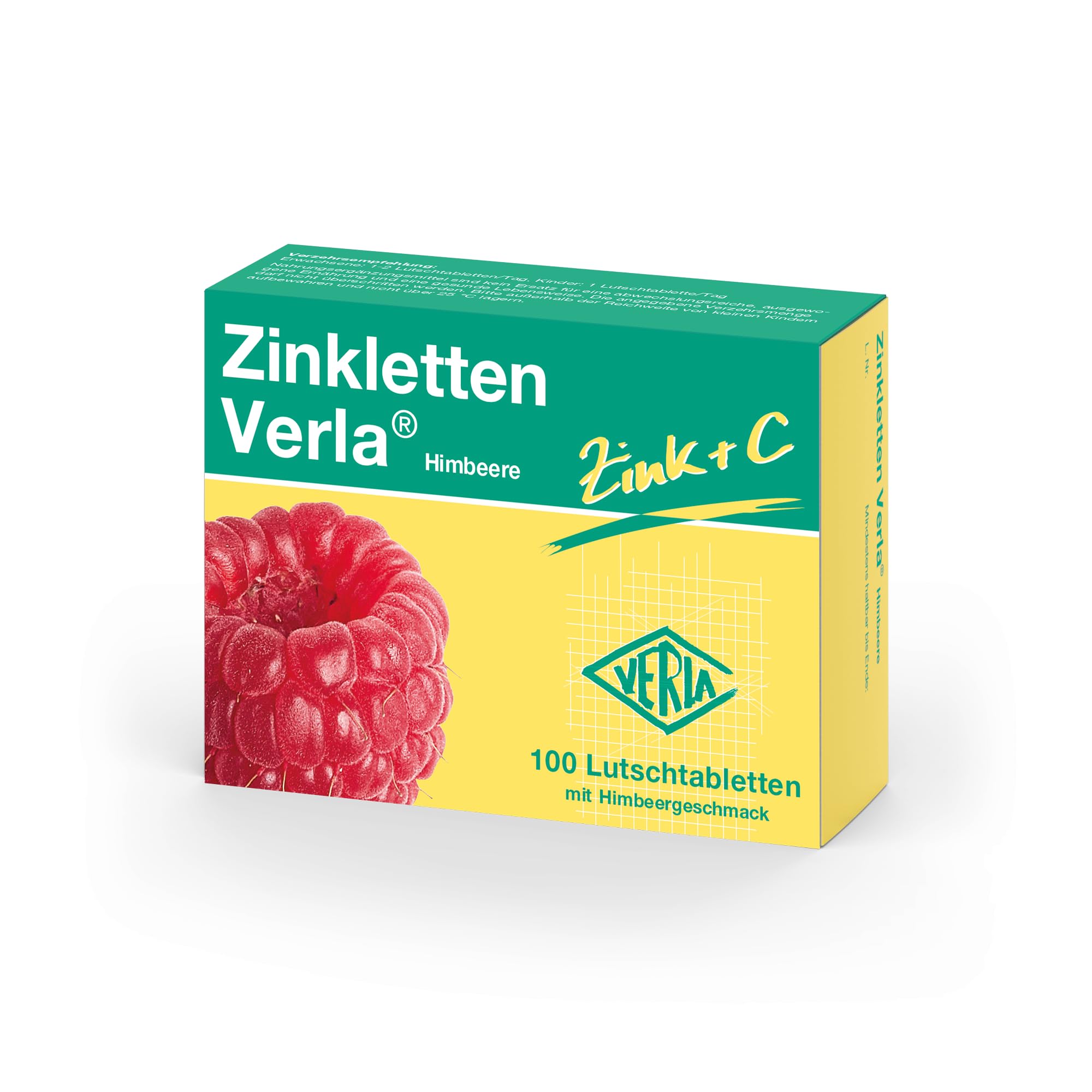 Zinkletten Verla Himbeere