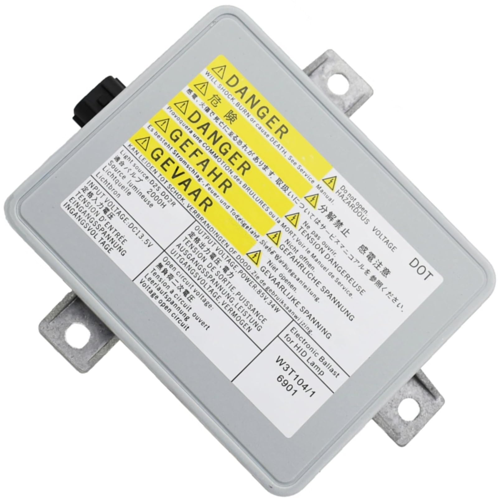 Inversor de control de faros Xenón compatible con Mitsubishi Outlander y EVO 7