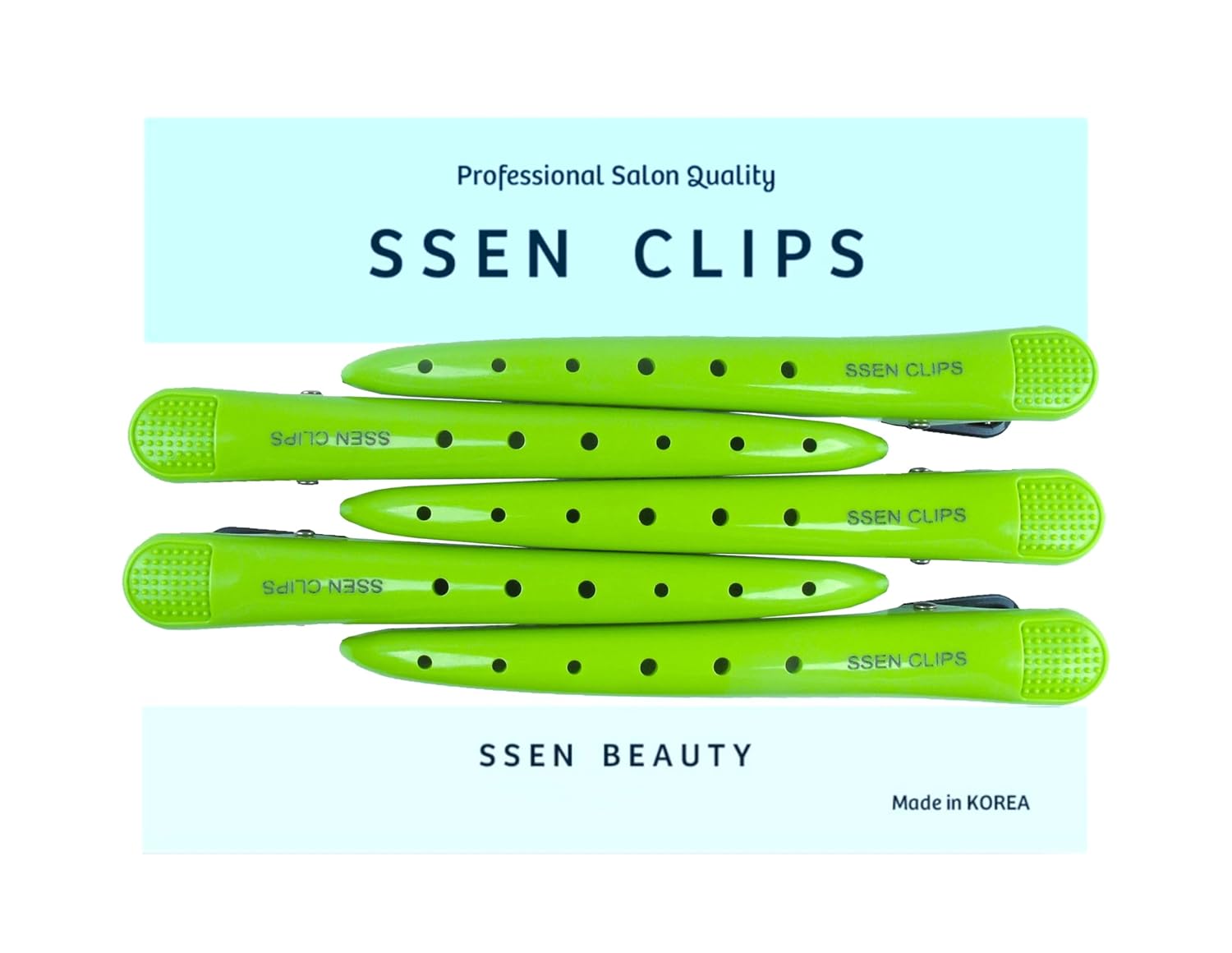 (Small / 5 clips/Green)