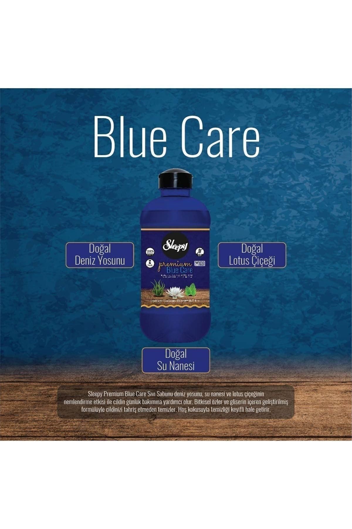 Sleepy Premium Blue Care Serisi Sıvı Sabun 2X1500 Ml