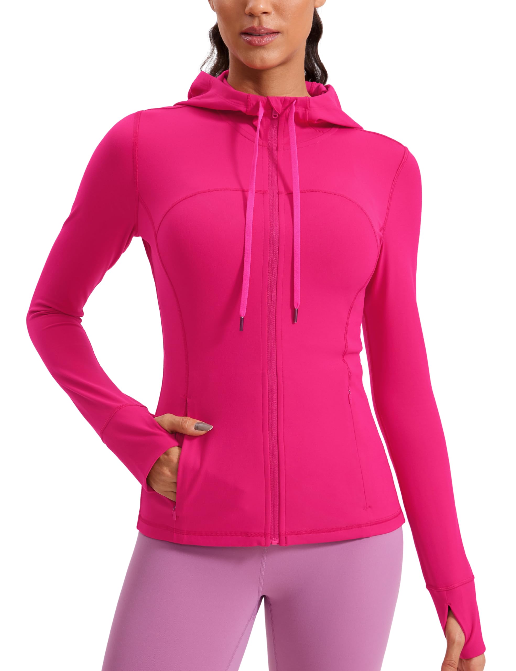 CRZ YOGA Butterluxe Hoodie Jackets Hip Length