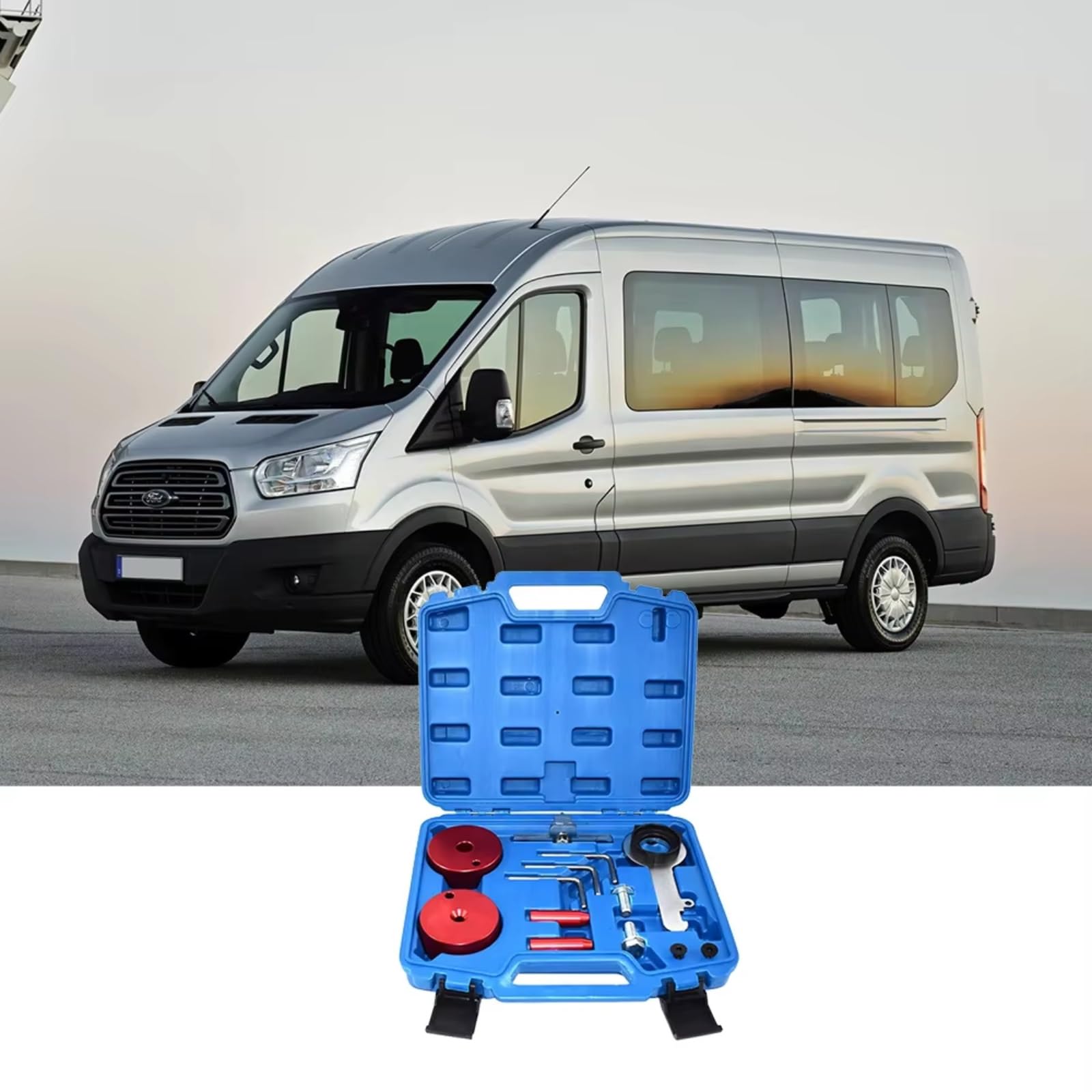Kit De Herramientas Para La Cadena De Distribución Del Motor 303-1637 Compatible Con Ford Para Transit Para Transit Para Custom 2016-2024 Herramienta Calado Motor