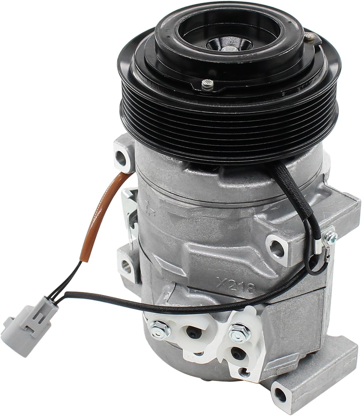 A/C Compressor with Clutch Pulley Assembly for Toyota 4Runner 4.0L 2003-2009, FJ Cruiser 4.0L 2007-2009 10S17C