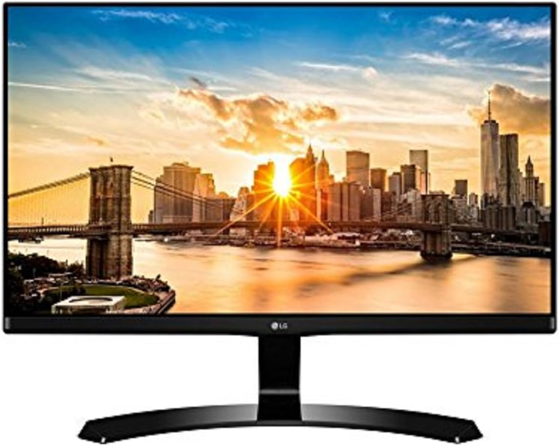 LG 23MP68VQ 23-Inch Cinema Screen IPS Monitor (1920X1080, VGA, DVI, HDMI, 250 cd/m2, 5 ms) - Black