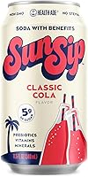 Health-Ade SunSip Classic Cola: Low Sugar Healthy Soda Swap, Gut-Friendly, No Stevia, Vegan Gluten-Free