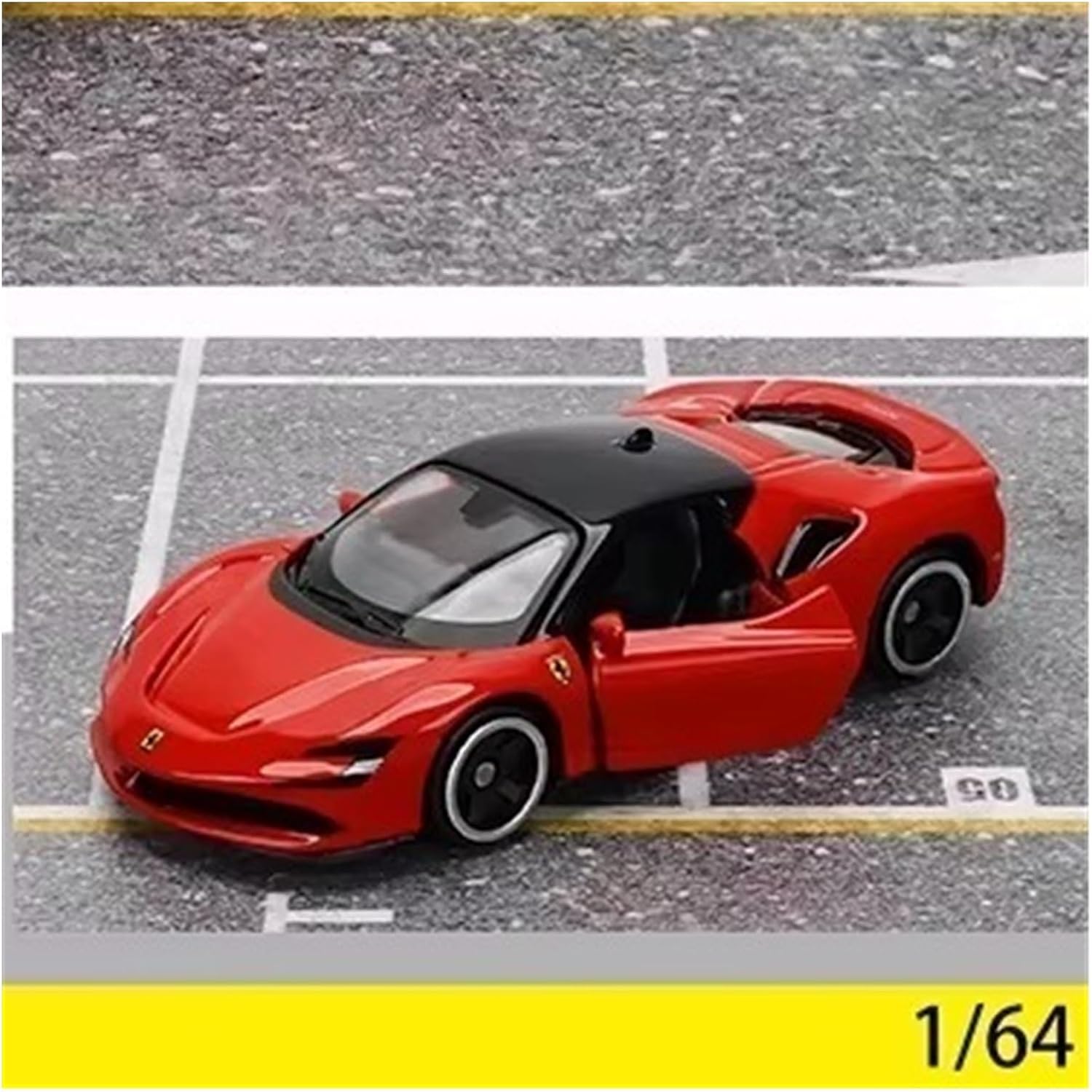 1/64 for SF90 Stradale Car Model Collection Gift Toys(No Box)
