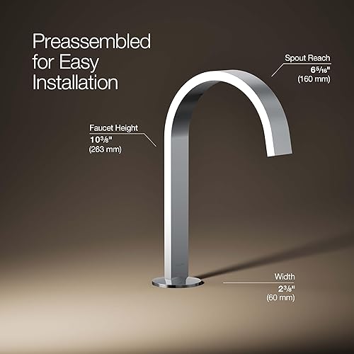 Miniatura 5 de KOHLER 77968-CP Componentes Caño del fregadero, atributo para el producto, cromo pulido