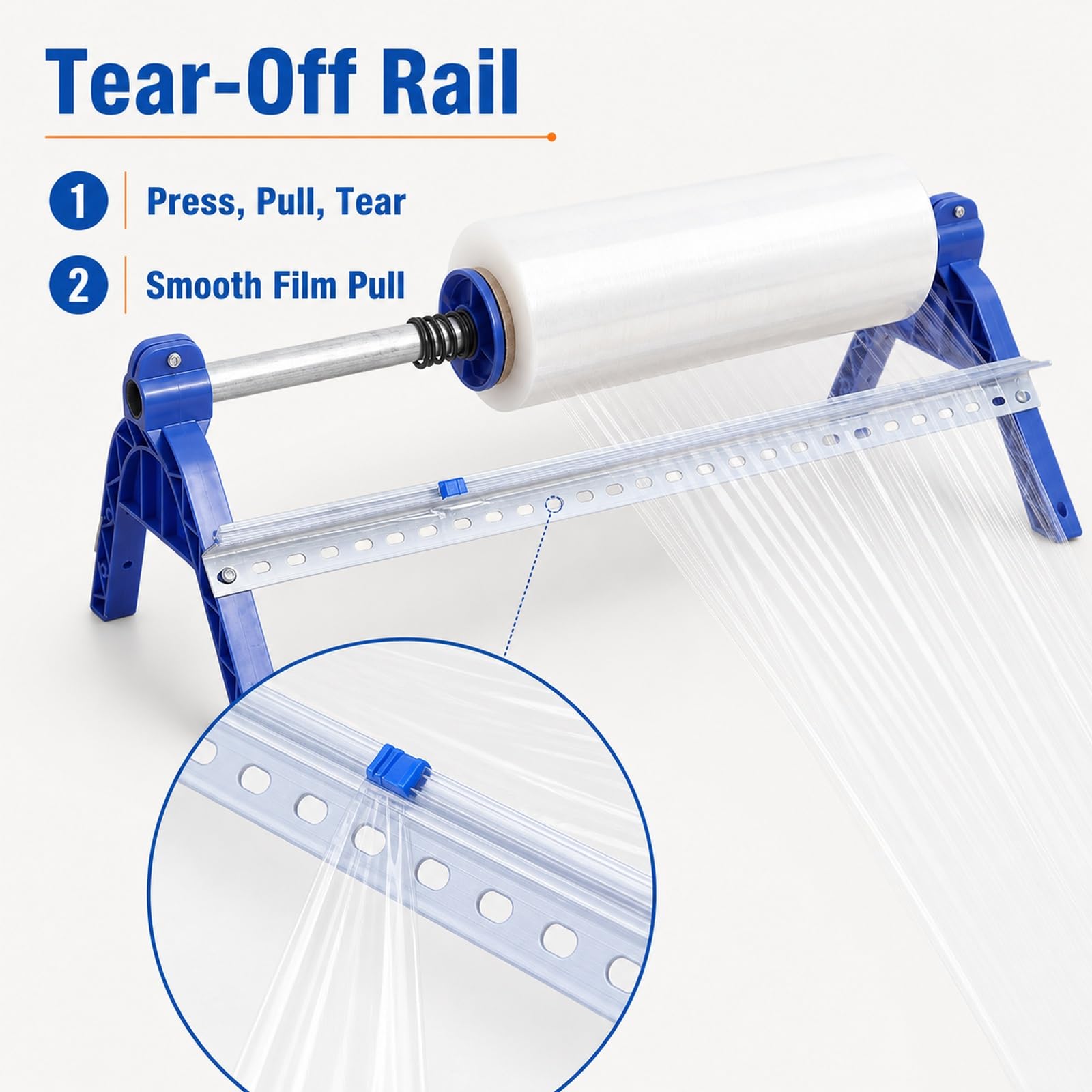 Stretchfolienabroller,Folienziehvorrichtung,Palettenwickler