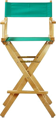 Miniatura 249 de Silla de Director de 18" Marco Blanco Lona Rosa