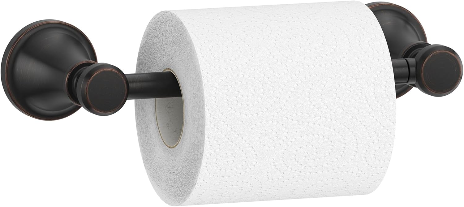 Pfister BPH-UTD0 Universal Wall Mounted Pivoting Toilet Paper Holder - Polished Chrome